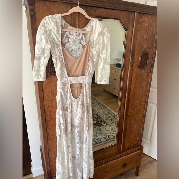 Love and Lemons Low Back Midi Dress - Picture 2 of 3